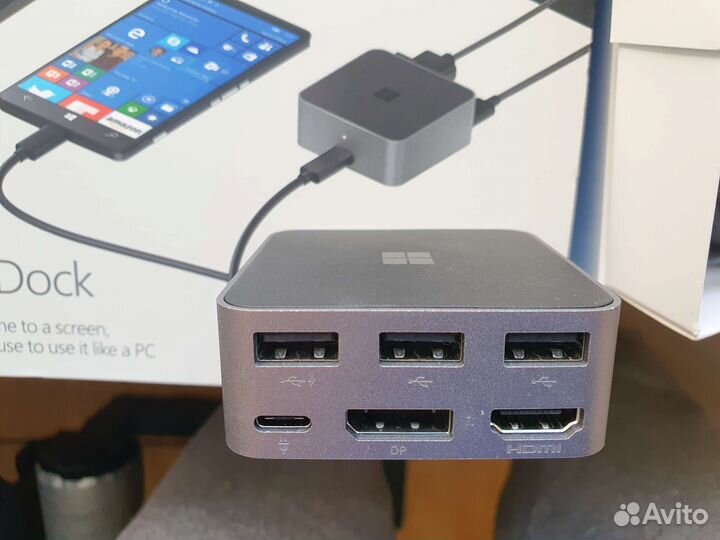 Microsoft display doc USB хаб