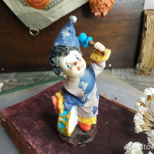 Антиквариат из Европы. Коллекция клоунов Пластик