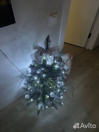 Елка искусственная новогодняя 90 цельная