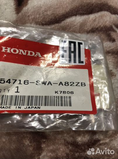 Honda 54716-swa-a82zb crv крышка блокировки кпп