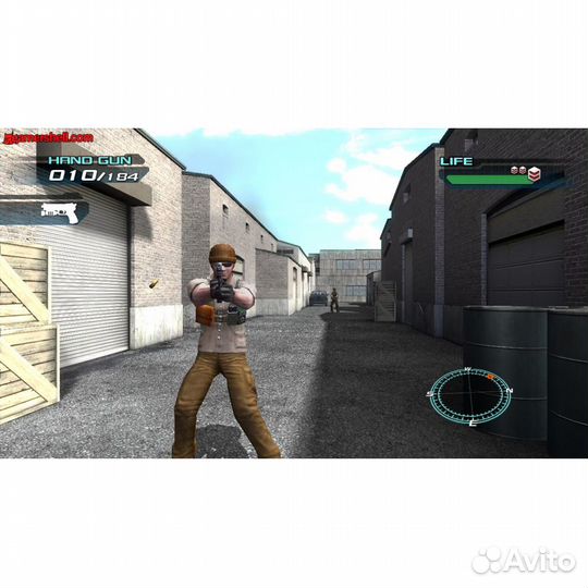 Time Crisis 4 + Пистолет G-Con 3, английский (PS3)