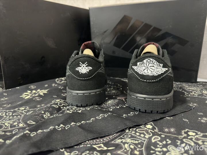 Air Jordan 1 Low OG SP Travis Scott Black Phantom