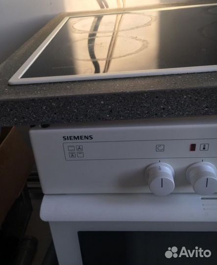Варочная панель электрическая и духовка siemens