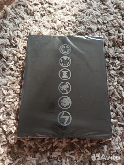 Диск Мстители Стилбук Xbox в плёнке