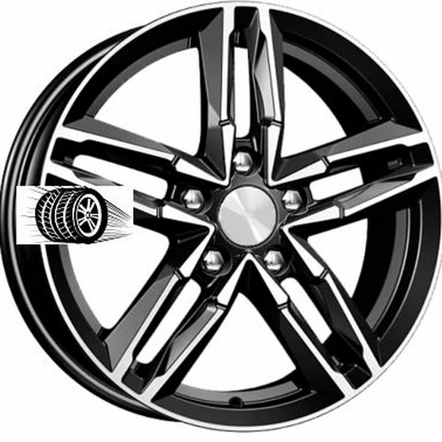 Литые диски K&K 6×R16 5×110