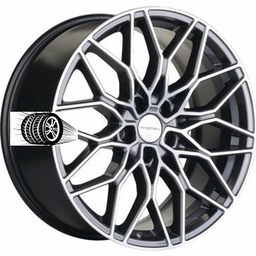 Литые диски Khomen Wheels 7×R18 5×114.3
