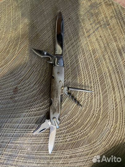 Нож складной, старинный, европа