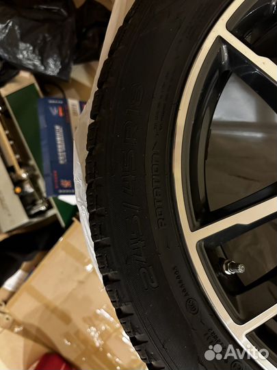 Диски с резиной bmw r18 разноширокие