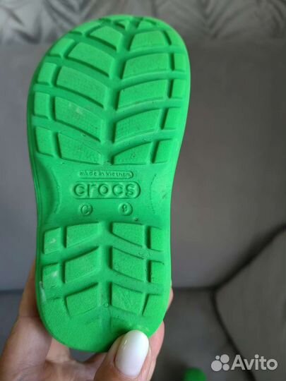 Резиновые сапоги crocs c9
