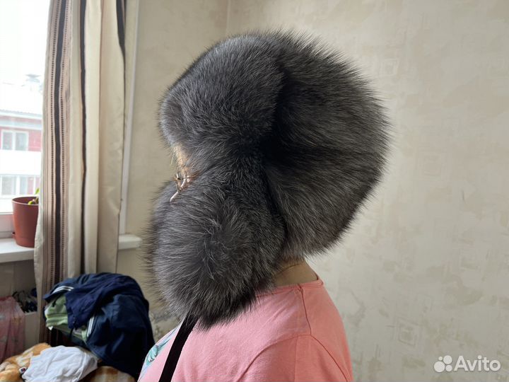 Шапка из чернобурки