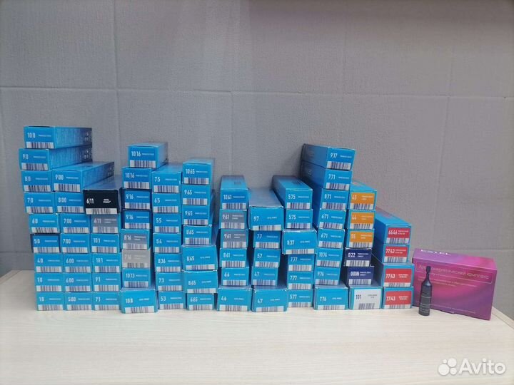 Краска и оксигент (активатор) для волос estel