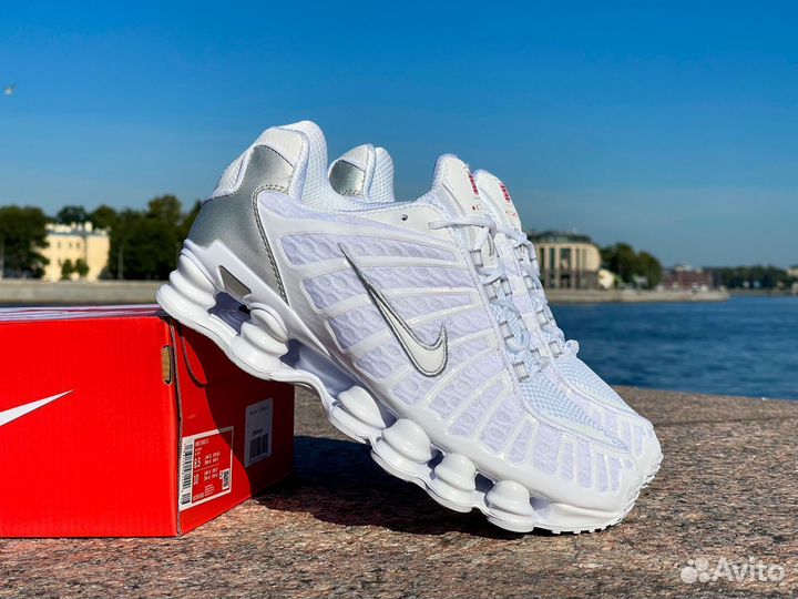Кроссовки Nike Shox TL White