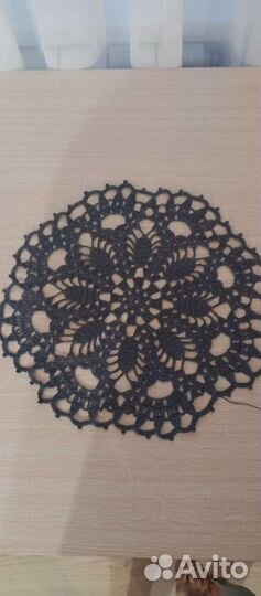 Салфетка кружево крючком