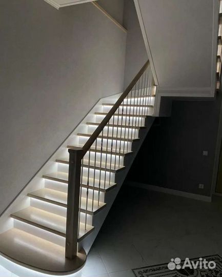 Подсветка ступеней лестниц автоматическая