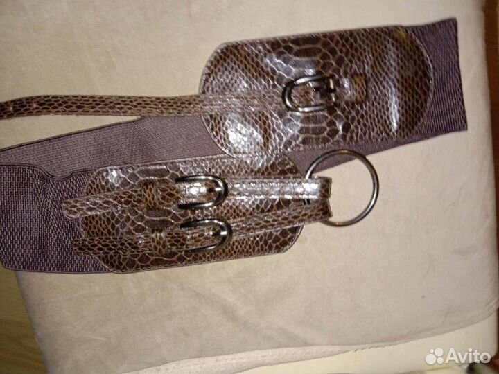 Ремень женский кожаный Италия