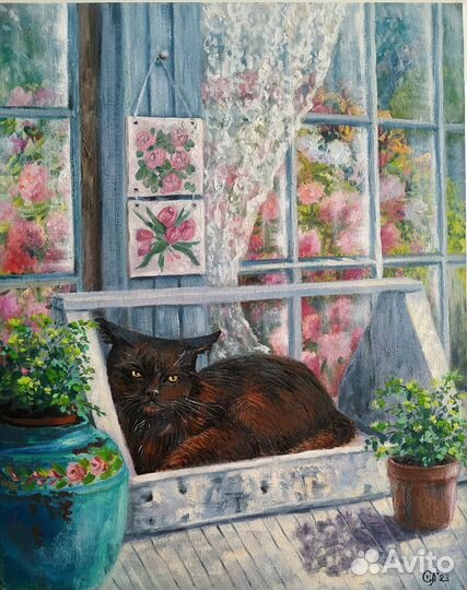 Картина маслом на холсте авторская