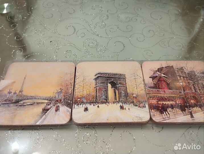 Подставки под стаканы