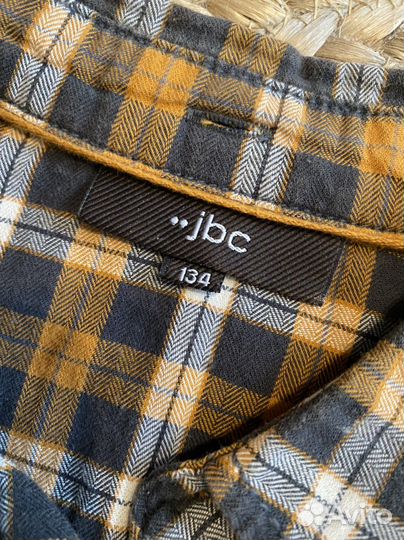 Рубашка в клетку 134р