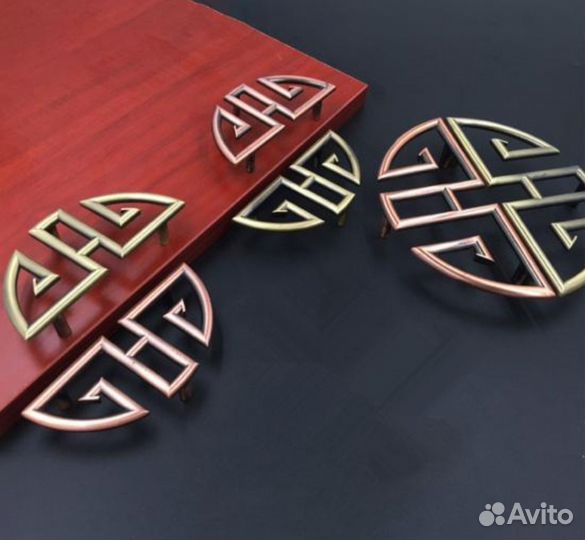 Ручки мебельные для шкафов, комодов и ящиков