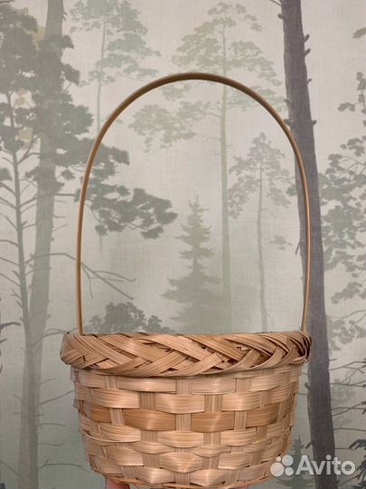 Корзина плетеная