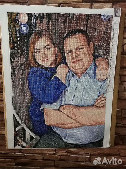 Алмазная мозаика по фото - набор