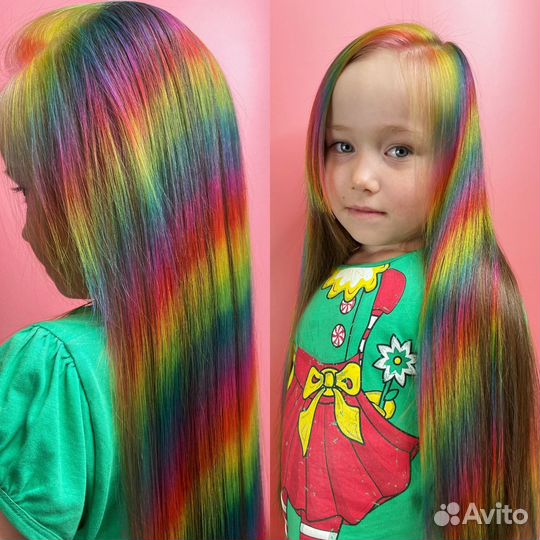 Яркое окрашивание полное или скрытое