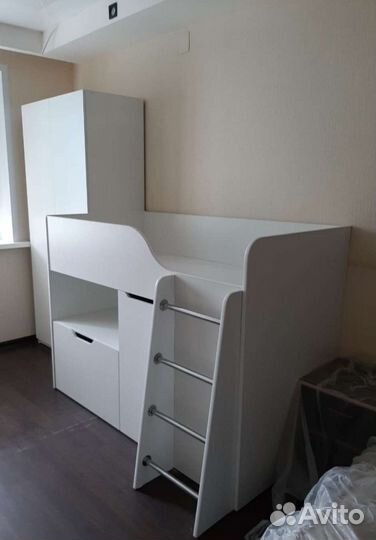 Детская кровать от 3 лет с бортиками