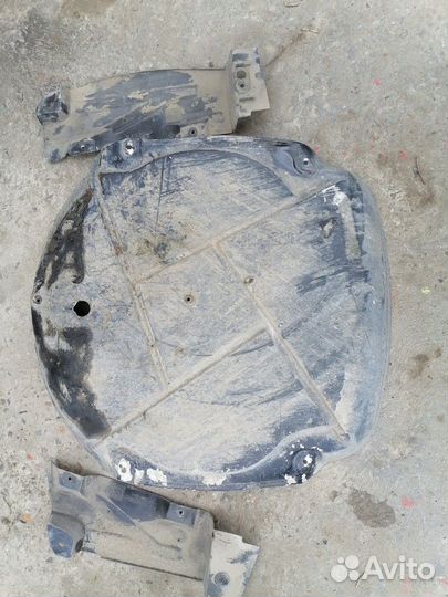 Защита поддона запасного колеса mercedes w220