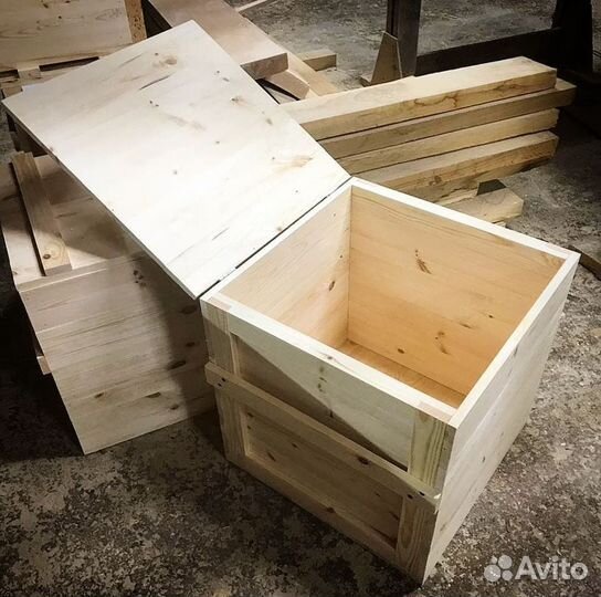 Ящик деревянный, транспортировочная тара