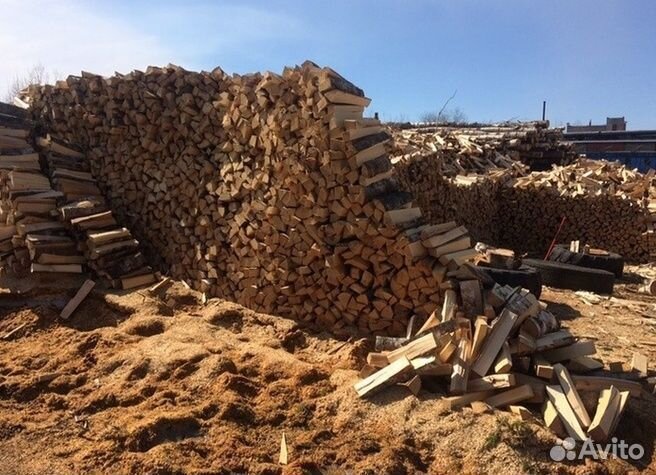 Дрова колотые