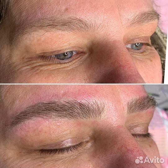 Микроблейдинг бровей