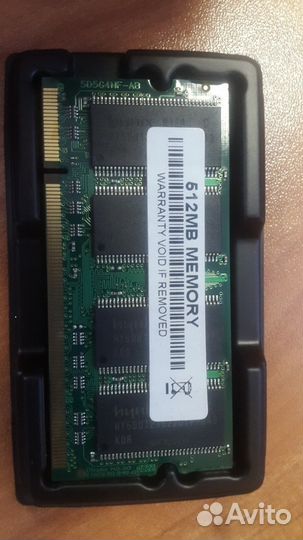 Память 2Gb DDR1 и 4Gb DDR2 для ноутбука