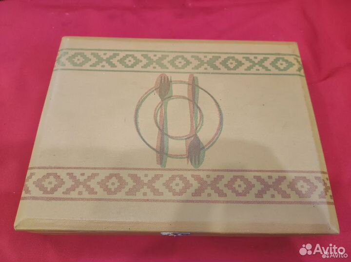 Подарочный набор ложек и вилок СССР 1970 года