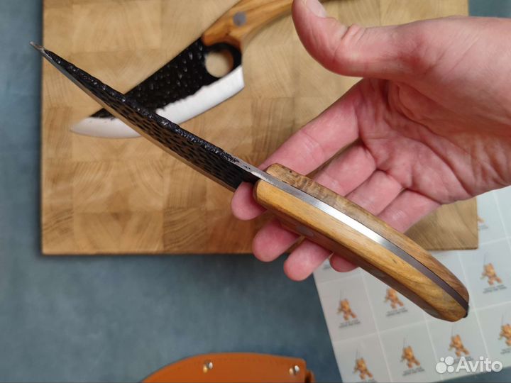 Нож сербский для мяса Орех