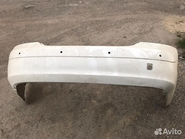 Mercedes w221 задний бампер до рестаил