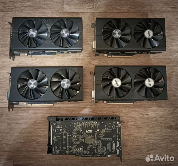 Видеокарты rx 570 и 470 4gb