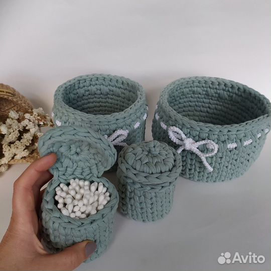 Набор корзин для ванной