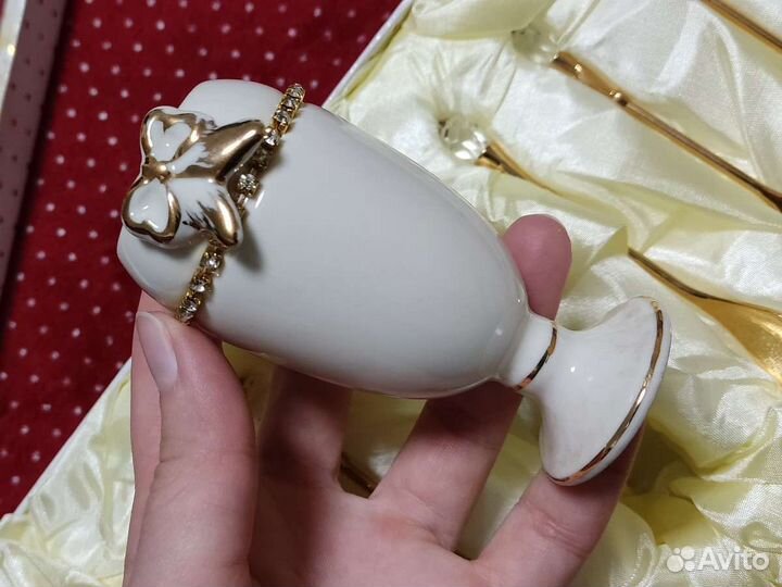 Набор чайных ложек 6 штук и подставка