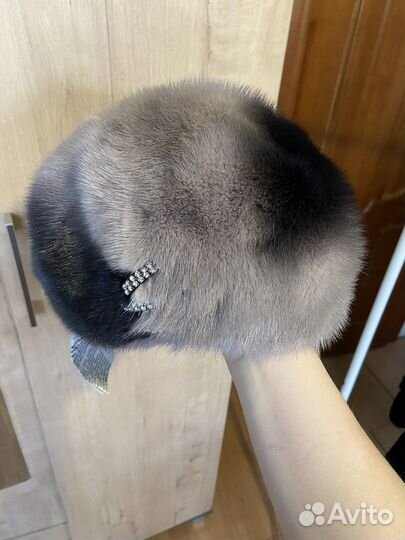 Берет меховой норка