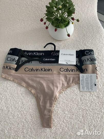 Трусы стринги женские Calvin Klein оригинал