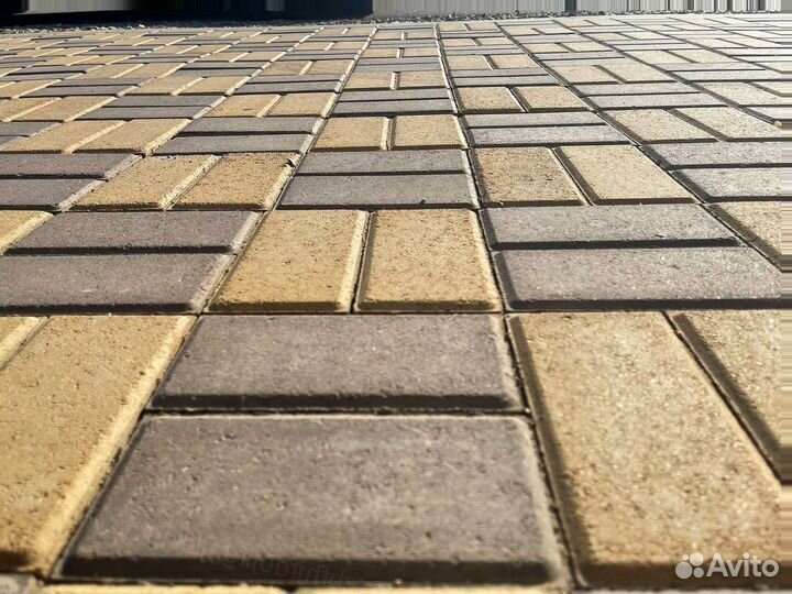 Тротуарная плитка брусчатка новый город