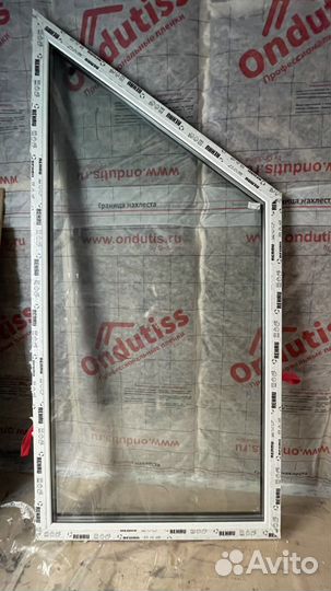 Окна пластиковые бу глухие