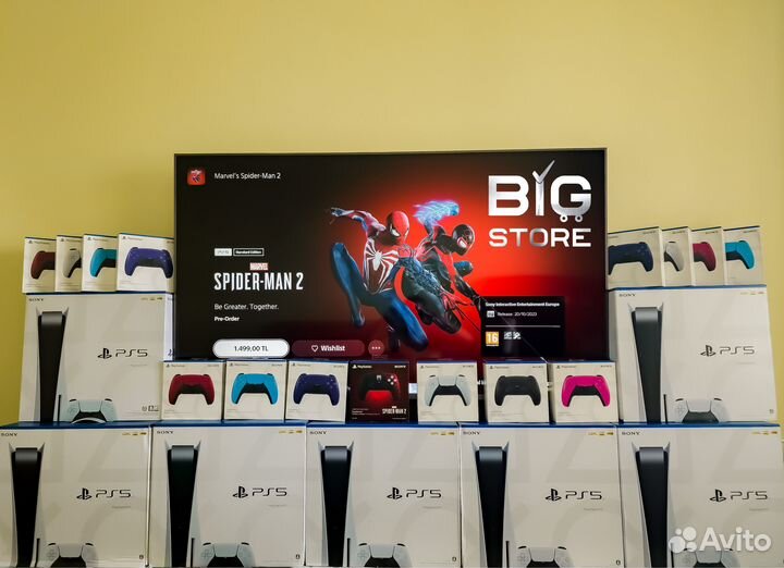 Sony Playstation 5 + 450 игр доставка/подключение