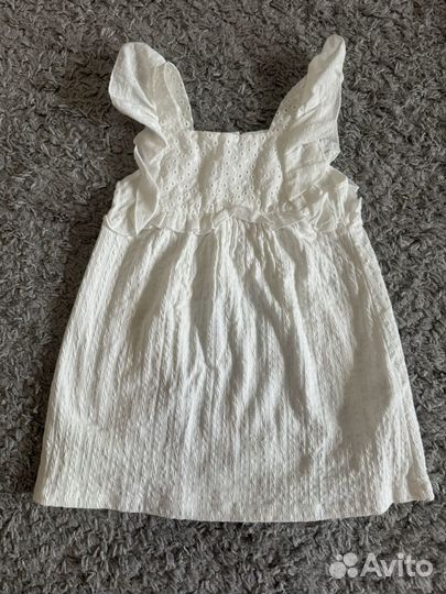 Новое платье zara 98 и шляпка zara