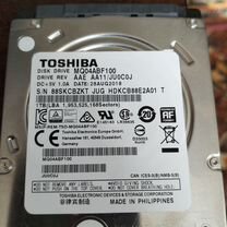 HDD 1тб 2.5 (MQ04ABF100) Toshiba