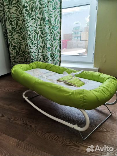 Шезлонг детский polini kids