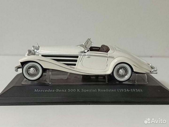 Модель 1:43 Mercedes-Benz 500 K W29 1936г