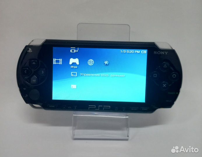 Sony PSP 1004 Fat IPS и Батарея мод 3600 mAh