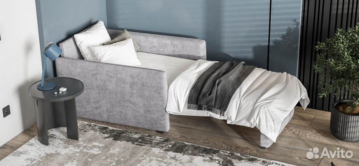 Кресло-кровать boss loft Велюр Royal агат