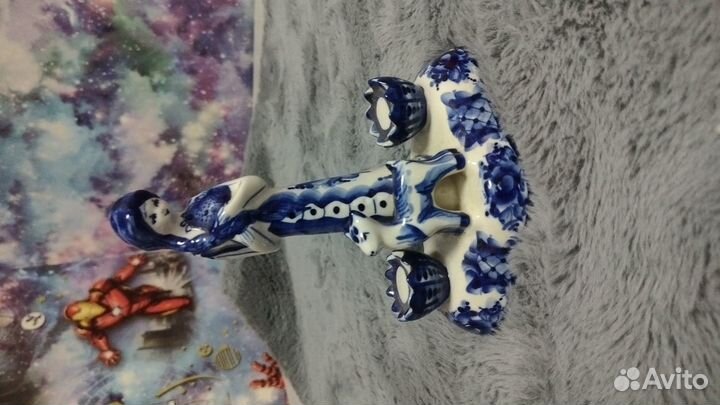 Статуэтки старая гжель